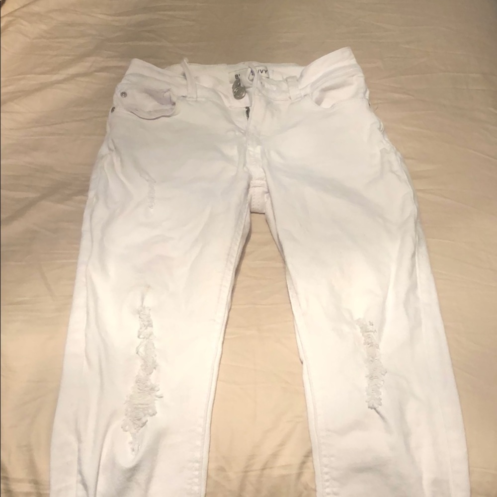 White jeans